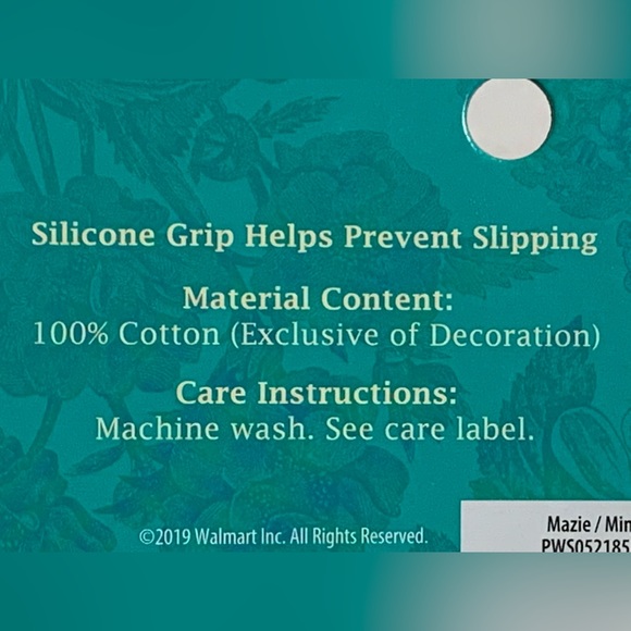 NWT The Pioneer Woman Set of 2 MAZIE Design Mini Oven Mitts Silicone Grip - Picture 5 of 5